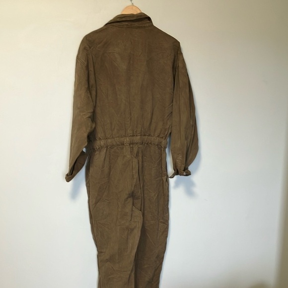 NWT Good American Olive Green Cinched Combinaison Jumpsuit - Picture 4 of 8